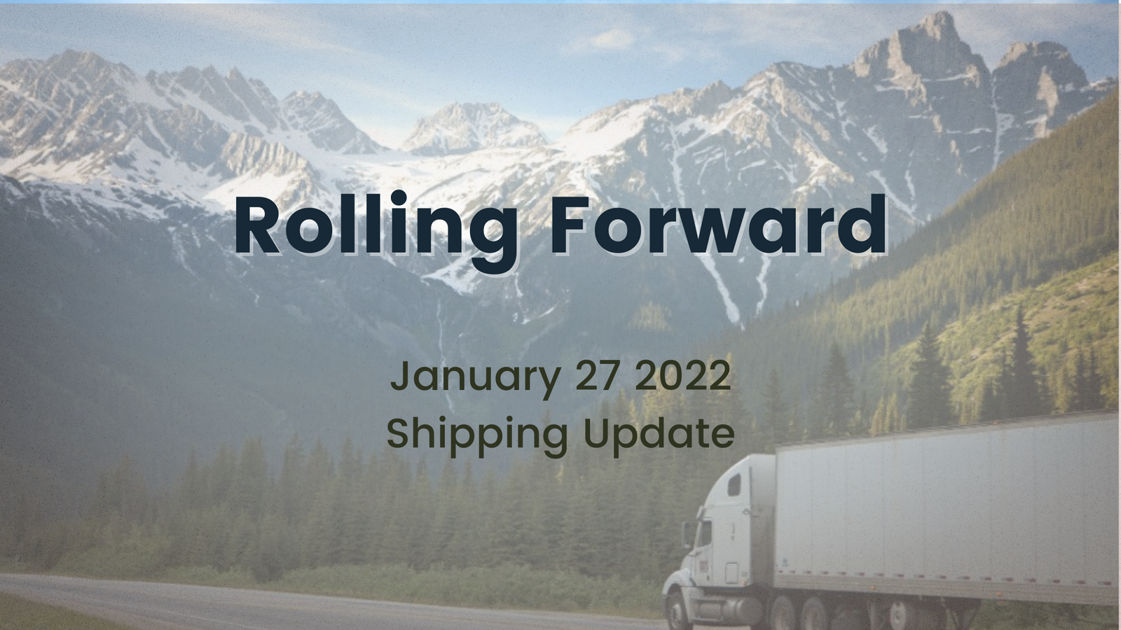 Rolling Forward!