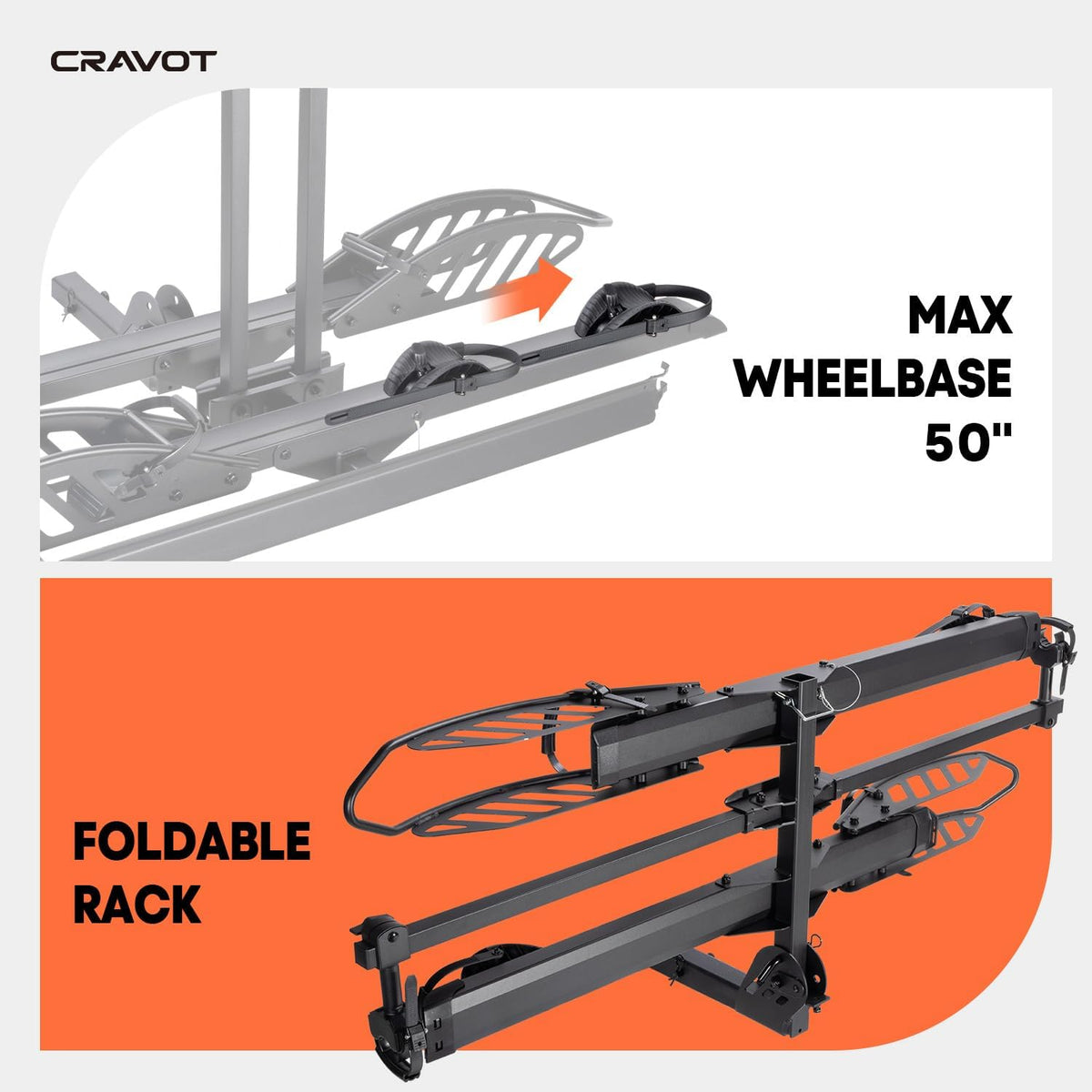 Cravot CyberRack E2 Hitch Bike Rack