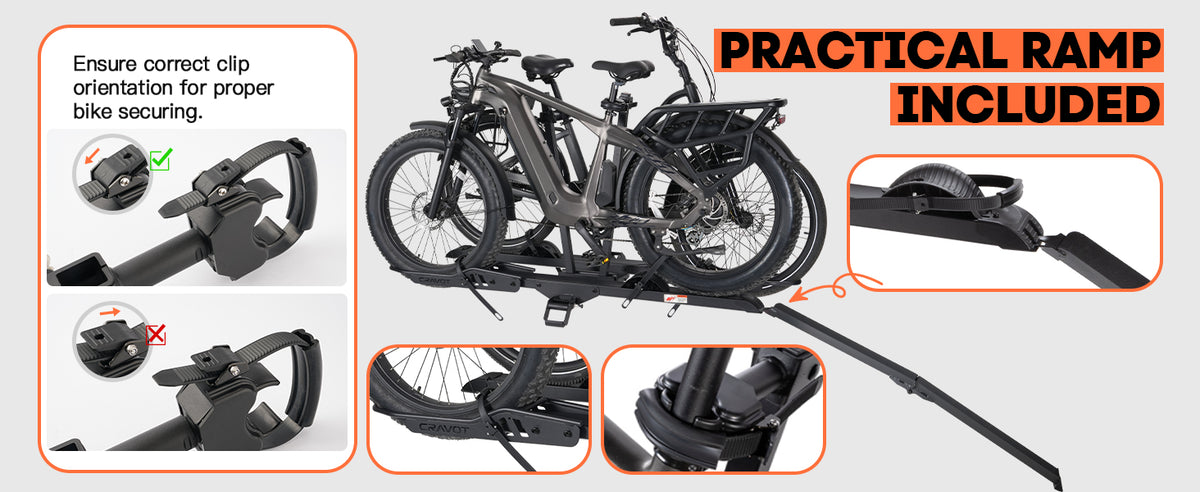 Cravot CyberRack E2 Plus Hitch Bike Rack