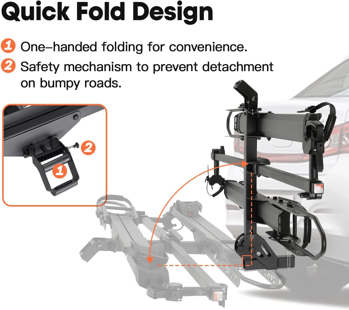 Cravot CyberRack E2 Plus Hitch Bike Rack