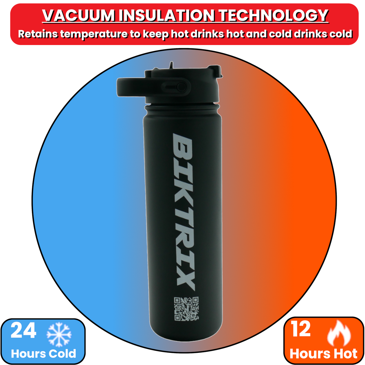 32oz Biktrix Water Bottle