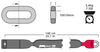 Seatylock Viking Gold 140 Chain Lock