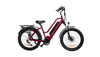 cherry red ebike
