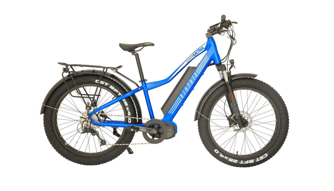blue biktrix fat tire electric bike