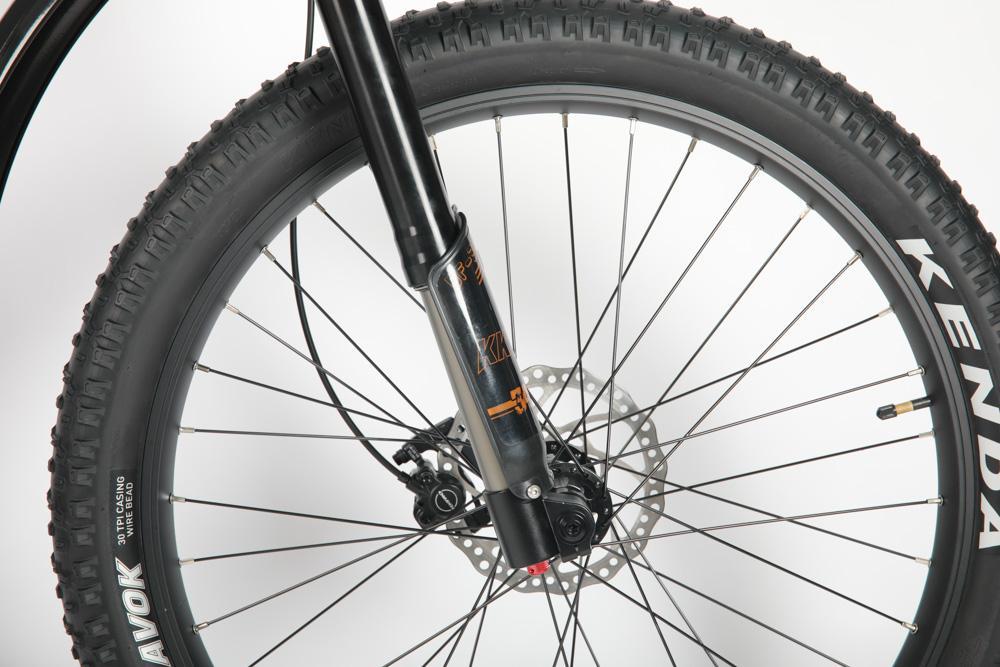 inverted air fork ebike