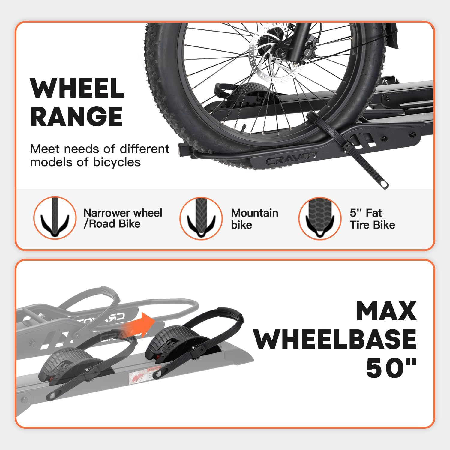 Cravot CyberRack E2 Plus Hitch Bike Rack