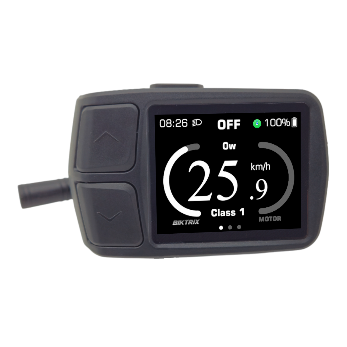 DM07V LCD eBike Display - Find My Built-in