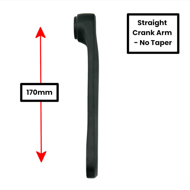 Bafang Square 170mm Crank Arm Set - BBSXX