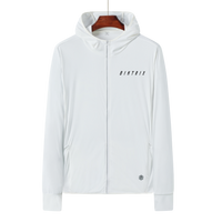 White hoodie with 'BIATRIX' branding on a white background