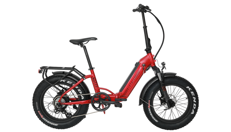 ebike with locking battery