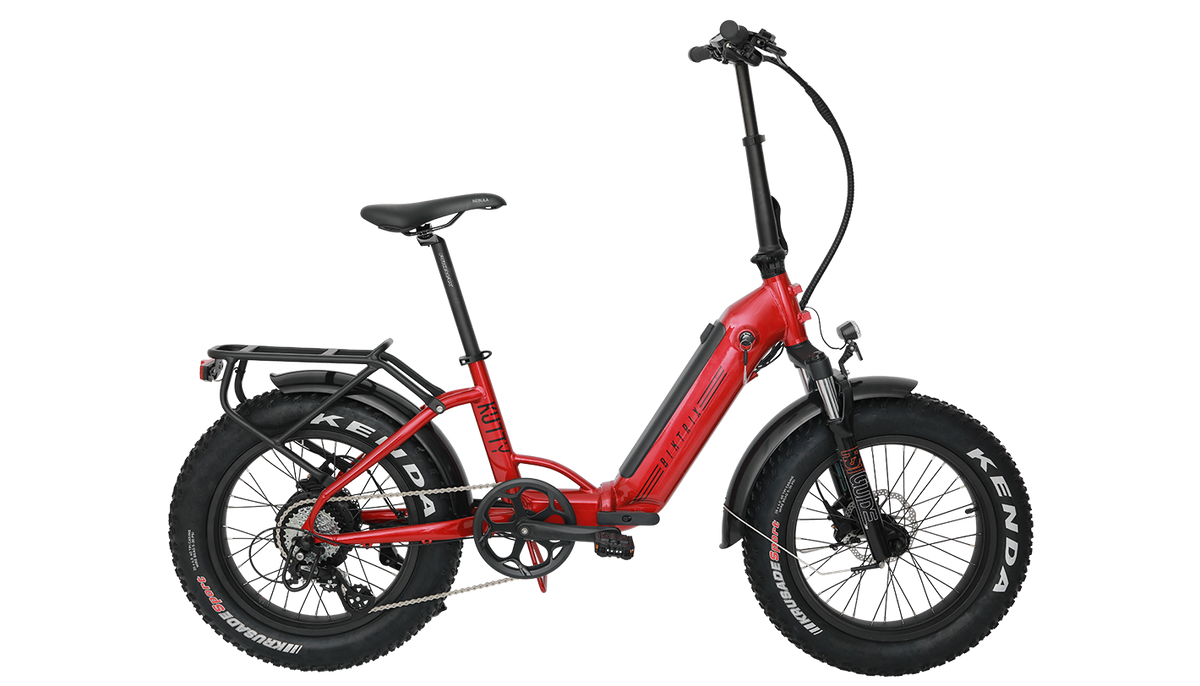ebike with locking battery