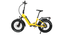 yellow electric bike