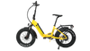 yellow electric bike
